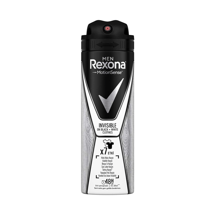 Rexona Invisible Deodorant Black White 150 ml